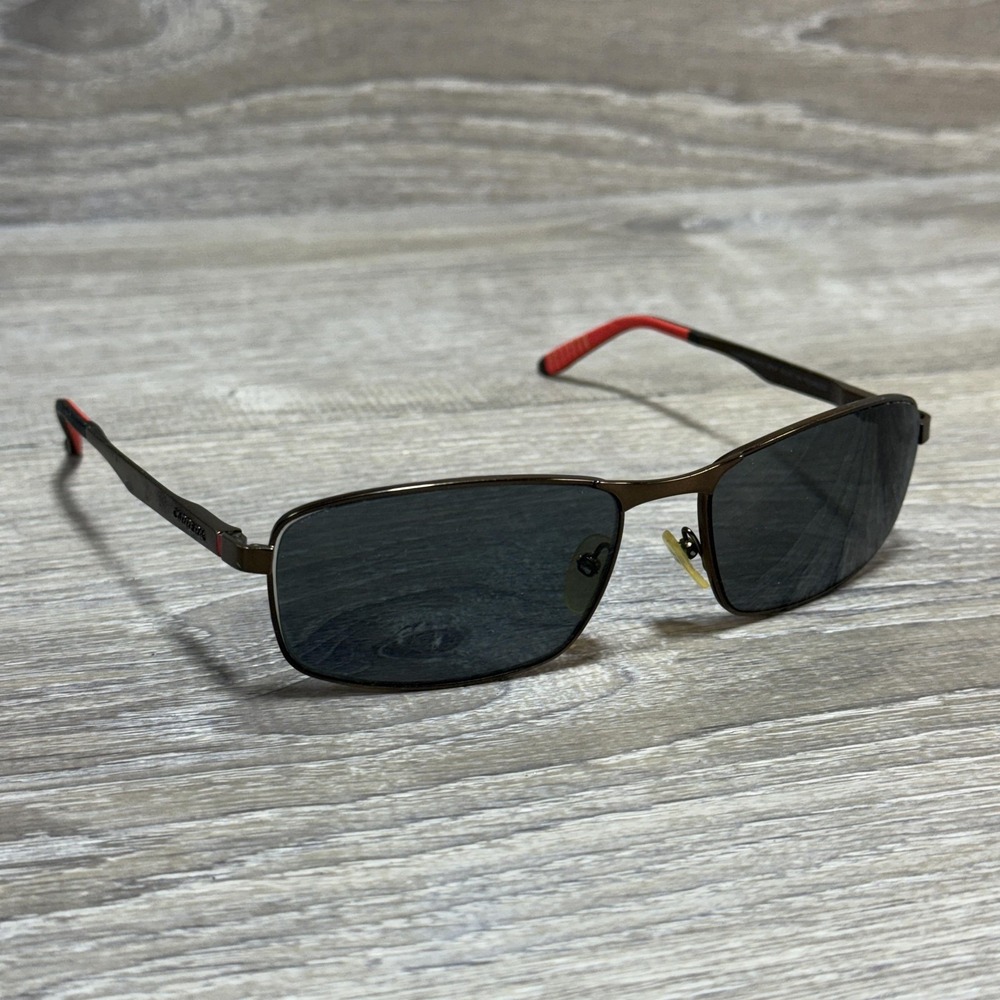 Carrera 8012/S Sunglasses Frames Mens 60-17 140 Brown Metal Rectangular J8PSP